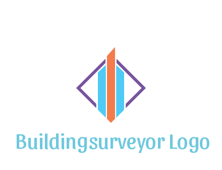 bar graph in rhombus