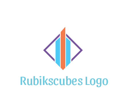 bar graph in rhombus