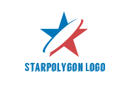 star with swooshes in middle