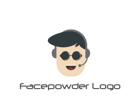 man face wearing glasses and headset