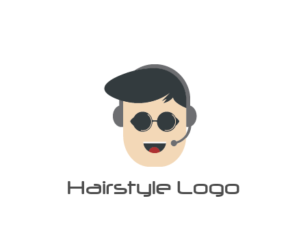 man face wearing glasses and headset