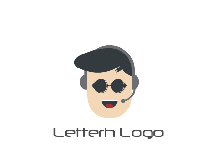 man face wearing glasses and headset