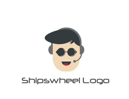 man face wearing glasses and headset