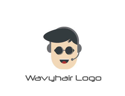 man face wearing glasses and headset