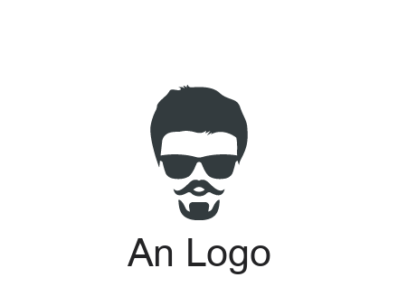 negative spacing man face