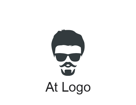 negative spacing man face