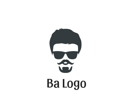 negative spacing man face