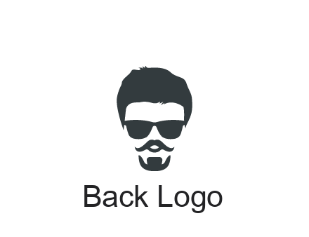 negative spacing man face