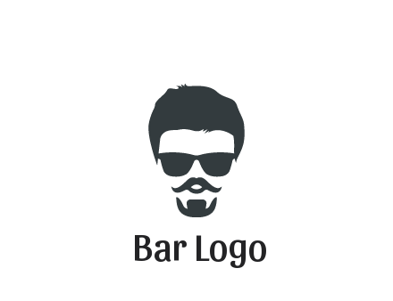 negative spacing man face
