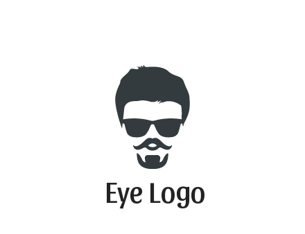 negative spacing man face