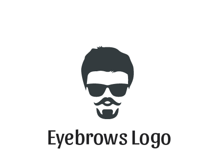 negative spacing man face