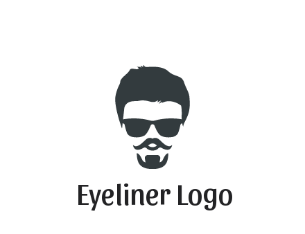 negative spacing man face
