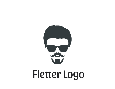 negative spacing man face
