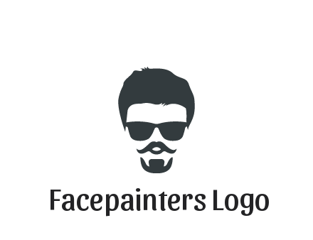 negative spacing man face
