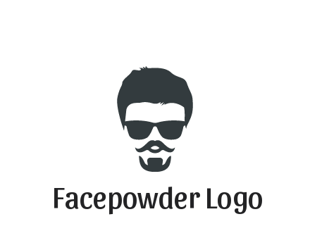 negative spacing man face