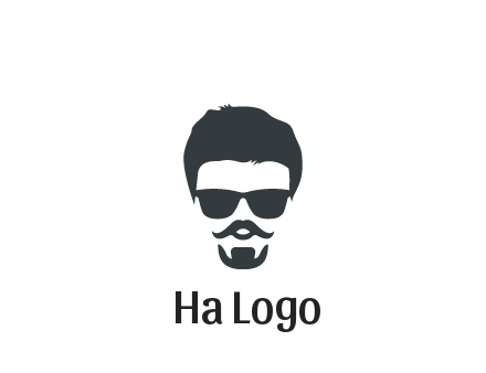 negative spacing man face
