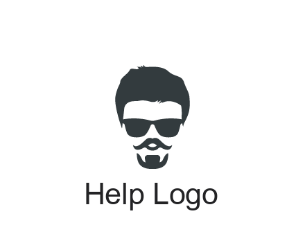 negative spacing man face