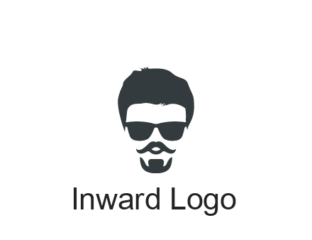negative spacing man face