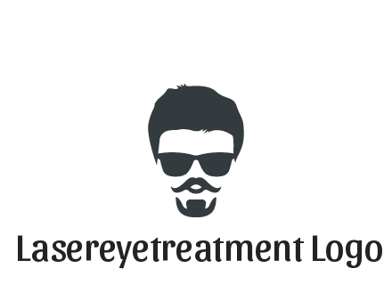 negative spacing man face