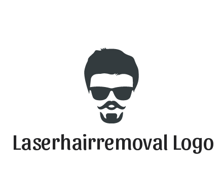 negative spacing man face