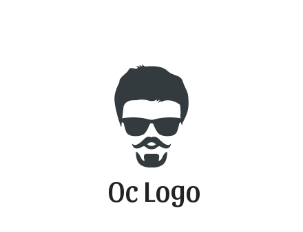 negative spacing man face