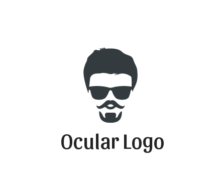 negative spacing man face