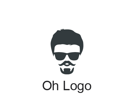 negative spacing man face