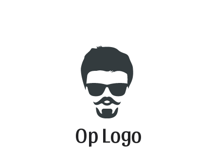 negative spacing man face