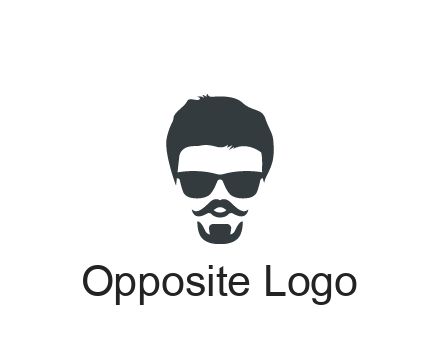 negative spacing man face