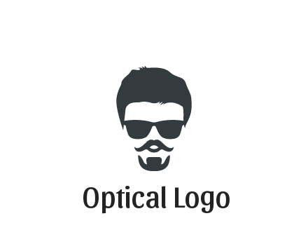 negative spacing man face
