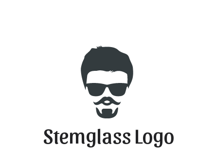 negative spacing man face