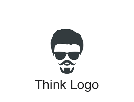 negative spacing man face