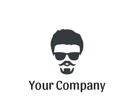 negative spacing man face
