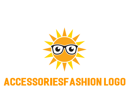 sun wearing glasses