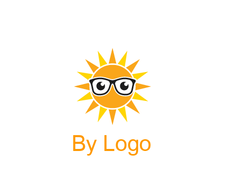 sun wearing glasses