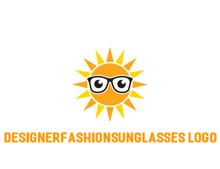 sun wearing glasses