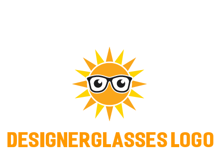sun wearing glasses
