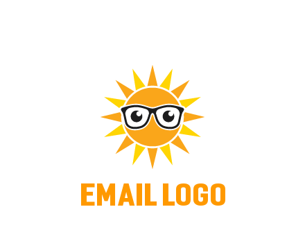 sun wearing glasses