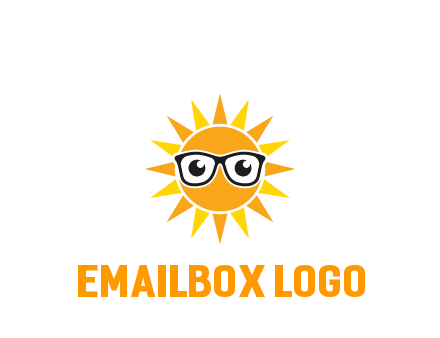 sun wearing glasses