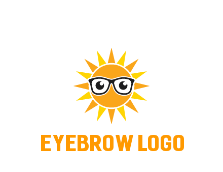 sun wearing glasses