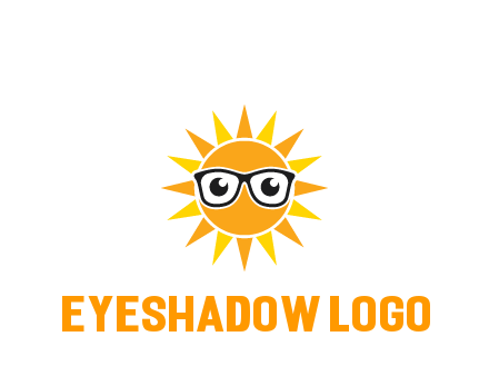 sun wearing glasses
