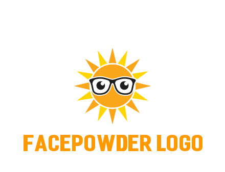 sun wearing glasses