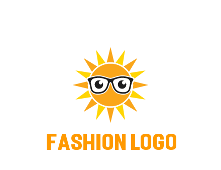 sun wearing glasses