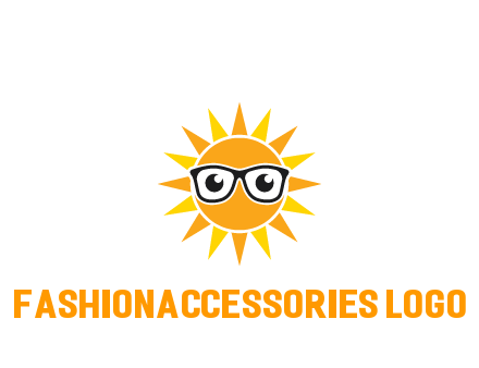 sun wearing glasses