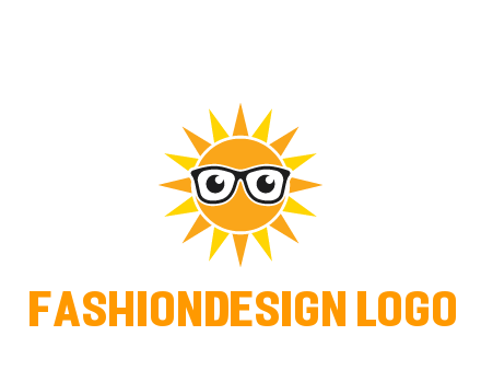 sun wearing glasses