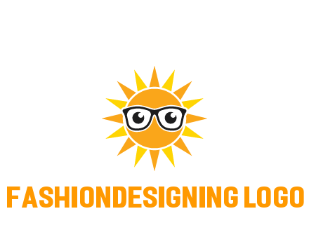 sun wearing glasses