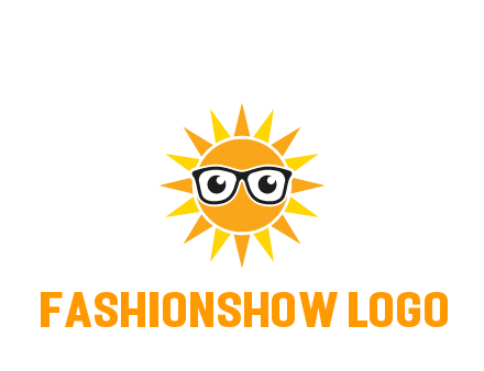 sun wearing glasses