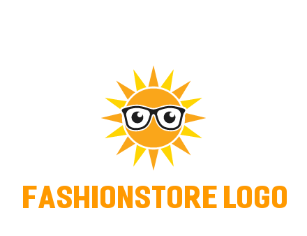 sun wearing glasses