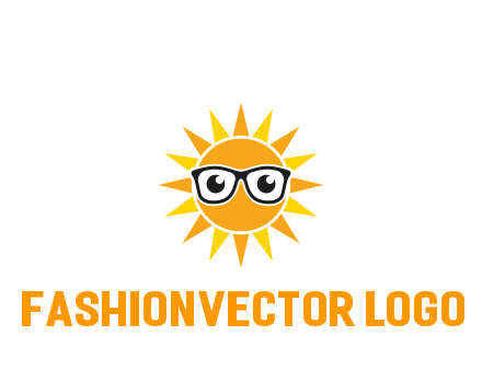 sun wearing glasses