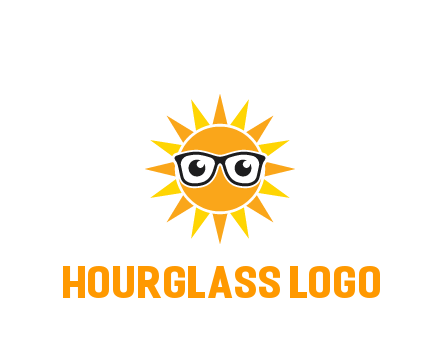 sun wearing glasses